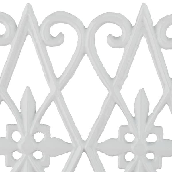 Rabatt staket romantisk 2 paneler