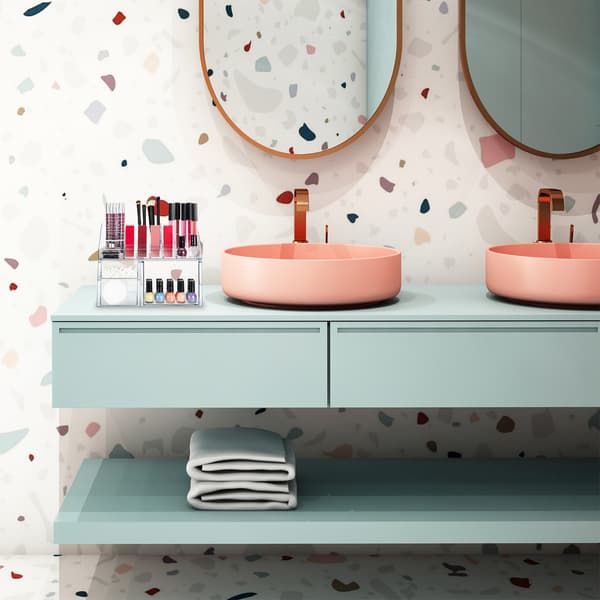 Makeup opbevaringsboks med skuffer, 14 rum