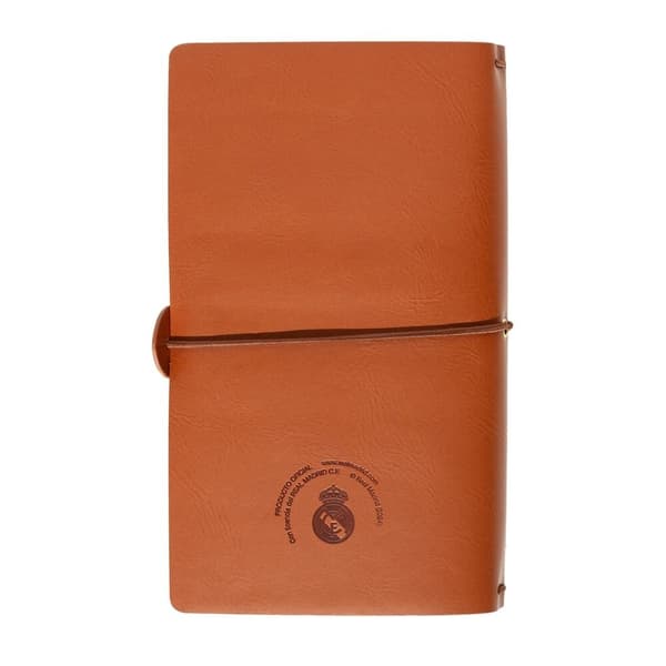 Real Madrid Travel Notebook, 80 sider, perfekt til fans