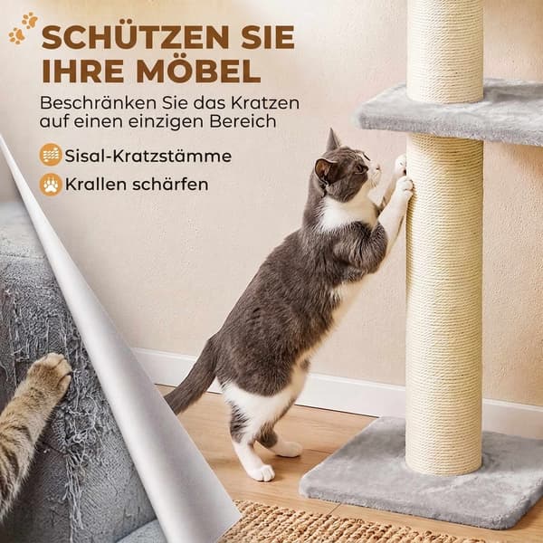 Kattväggklätterset med hängmatta och plattformar