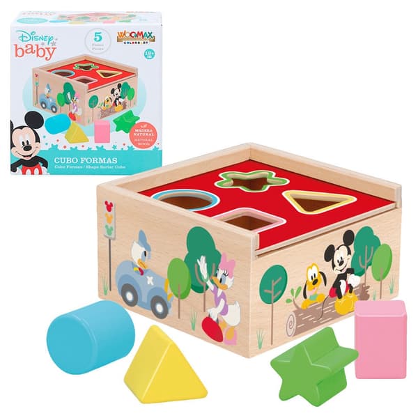 Disney Mickey Minnie träkubformer