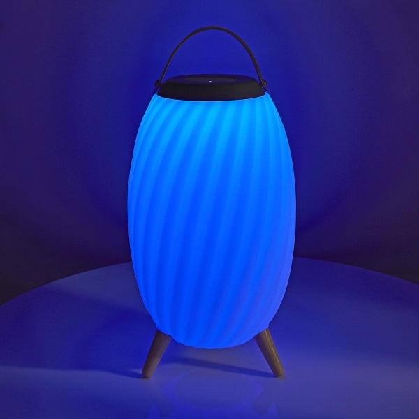 Bluetooth højttaler med Moodlight | 6 timer | Ambiance Design | 60 W | Mono | RGB / Varm Hvid | IPX5 | Kan parres | Grå / Hvid