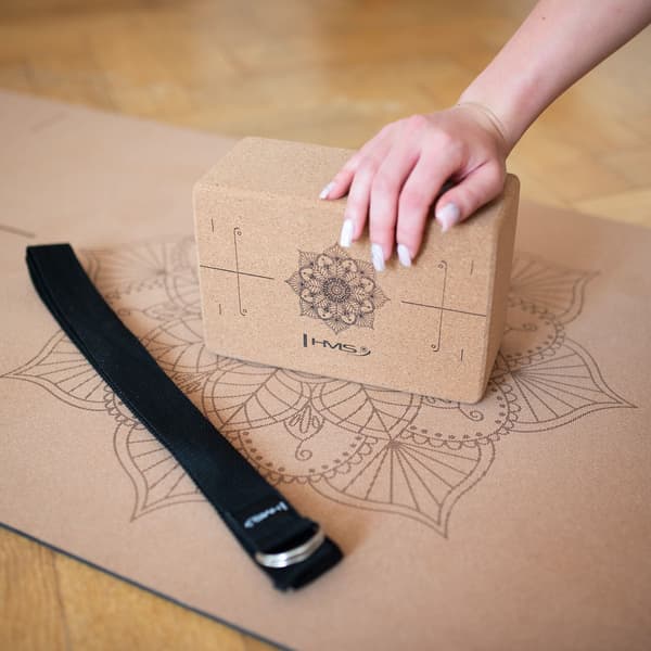 Yogaset – korkmatta, block, rem