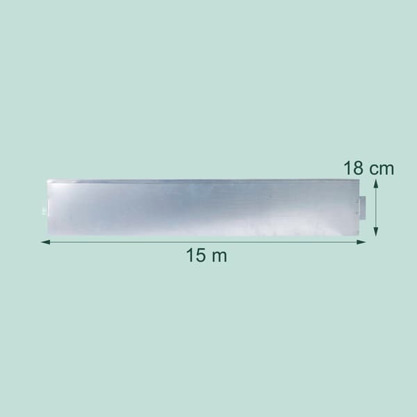 Stålkant til havebed – Fleksibel ukrudtsbarrierer