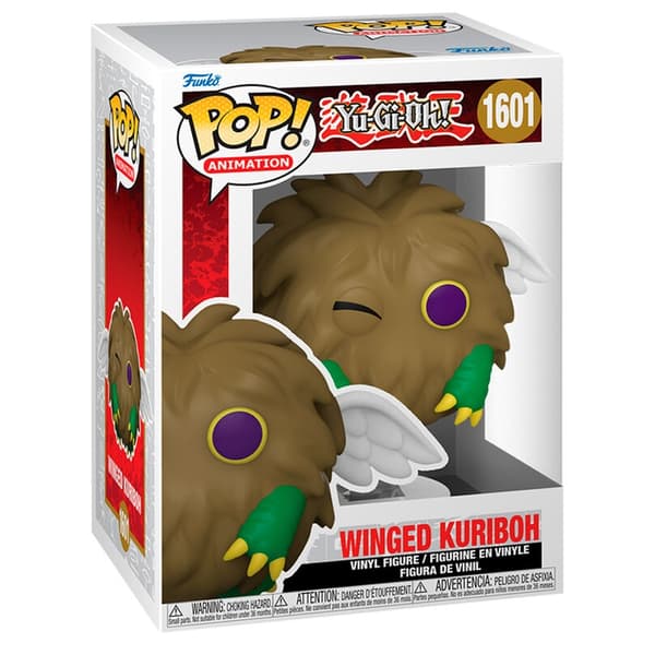 Yu-Gi-Oh! Bevingad Kuriboh samlarfigur, 4-tums storlek