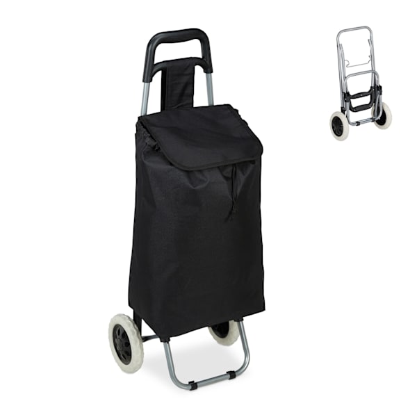 Fällbar shoppingvagn