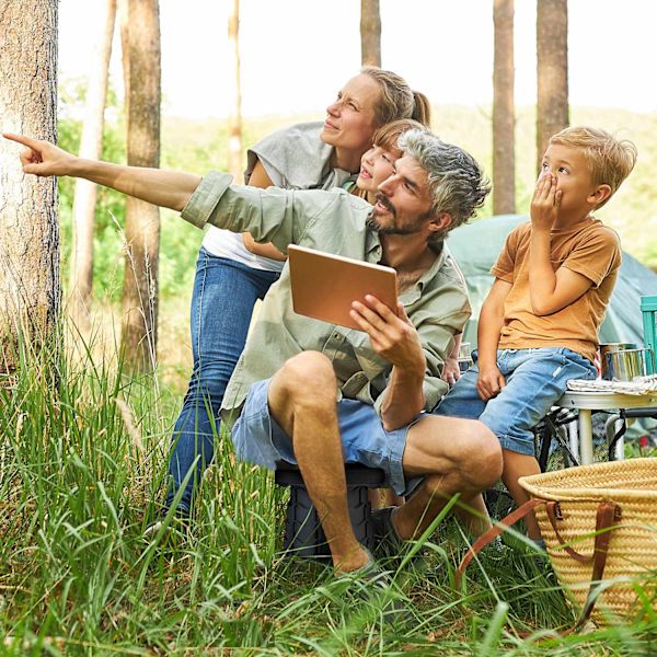 Teleskop campingstol