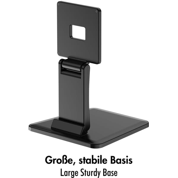LogiLink touchskærmsstativ til 17-27 tommer skærme, op til 6,5 kg, sort