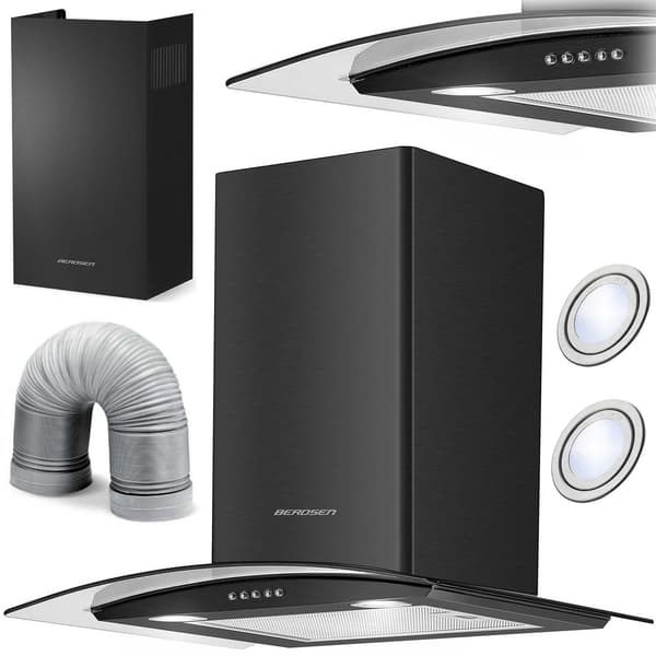 Elegant Emhætte 60 cm Berdsen BT-201