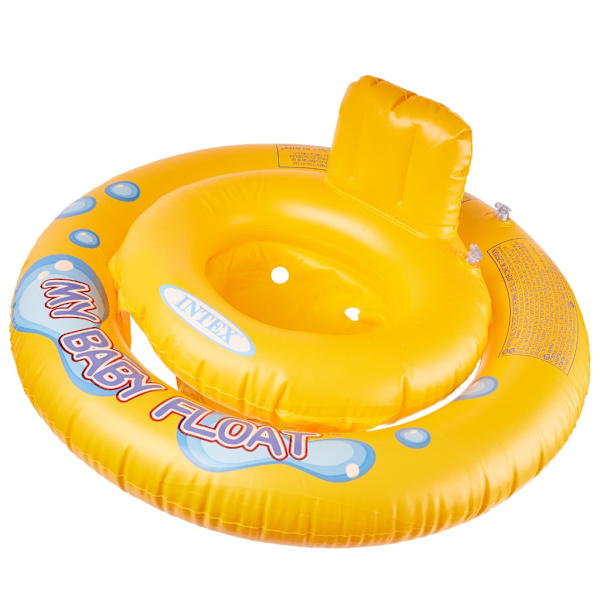 Ilmatäytteinen pyörä istuimella lapsille INTEX 67cm ponttoni