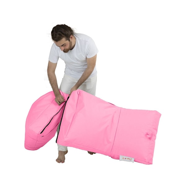 Puutarha Bean Bag Siesta Vuodesohvapussi - Vaaleanpunainen