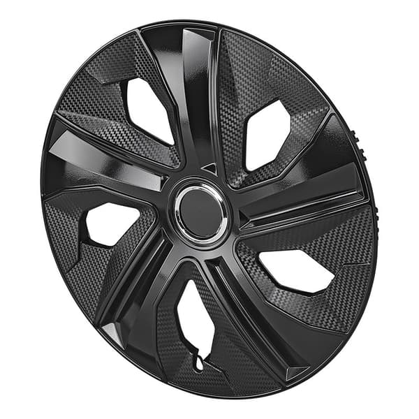 16 Inch Carbon Black Wheel Cover Moon Ring