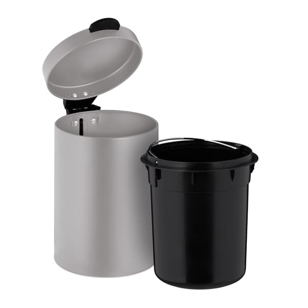 Väggmonterad badrumsbehållare, 3L, Auto-Close lock