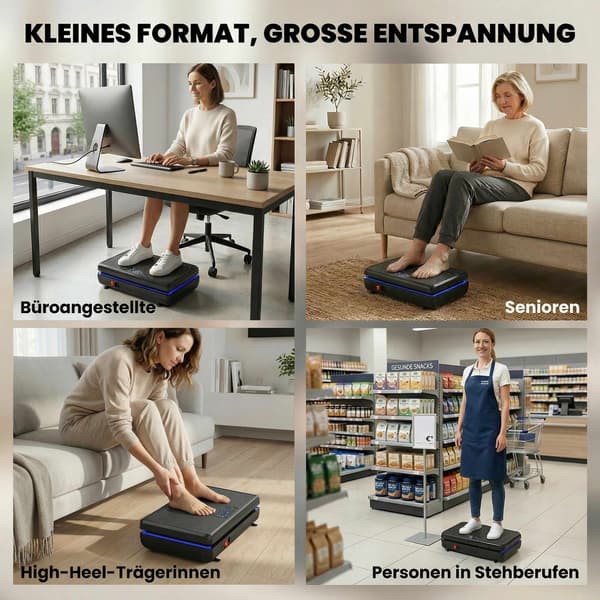 Vibrationsplade med 120 niveauer, modstandsbånd, LED-display