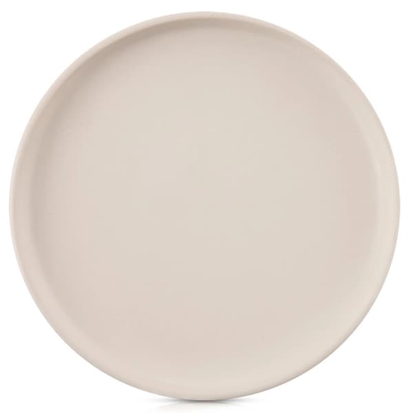 Keramisk desserttallrik, gräddvit, 20,5 cm, diskmaskinssäker