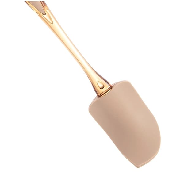 Silikonspatel, Beige, 29,5 cm, Värmebeständig