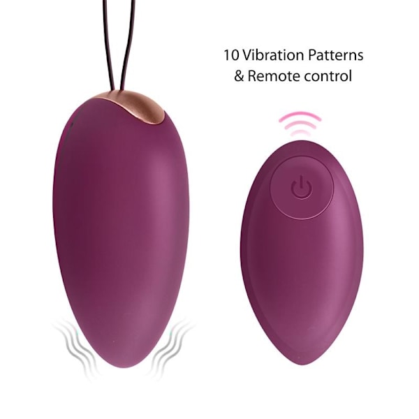 Garland 2.0 Vibrating Egg Fjernbetjening USB-indsprøjtet flydende silikone