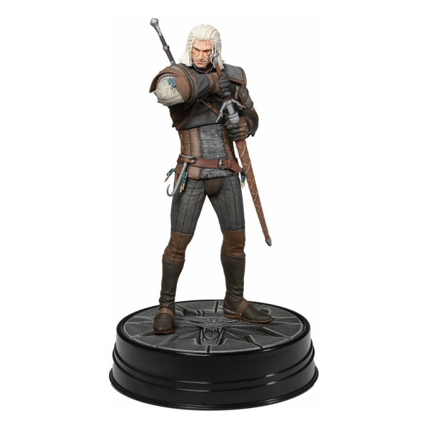Witcher 3 Wild Hunt PVC Staty Heart of Stone Geralt Deluxe 24 cm
