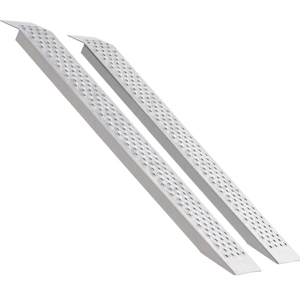 Lastramper i aluminium, 2-pack, 880 lb, 47,2 tum