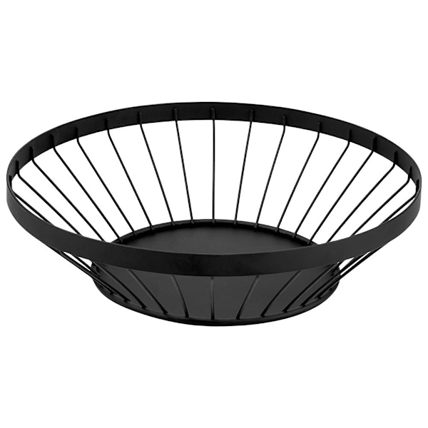 Frugtkurv metal sort MISTY 28 cm