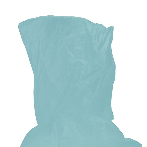 Engangs poncho sæt med 10 stk Green one size