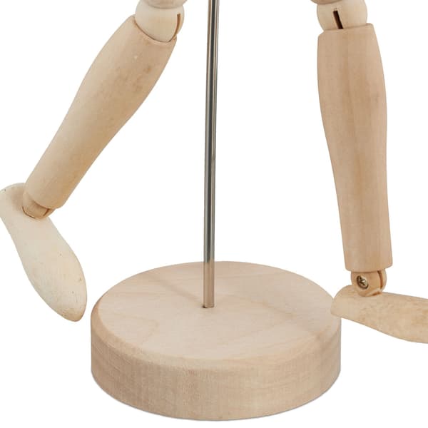 Träledskyltdocka, set, 30 cm, 2-pack