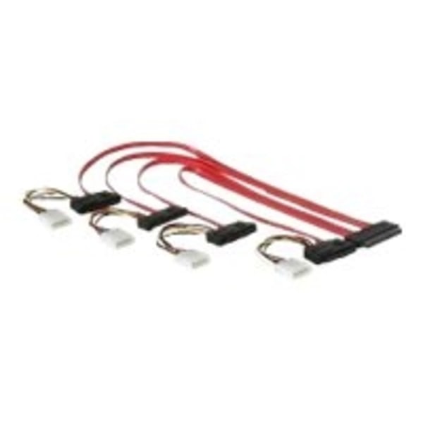 MAG - Intern SAS-kabel - 4-vägs - 32-pin 4i MultiLane till 4 pin intern effekt