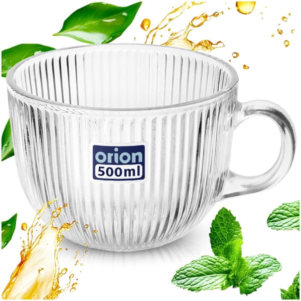 Kaffe og te glas 500 ml