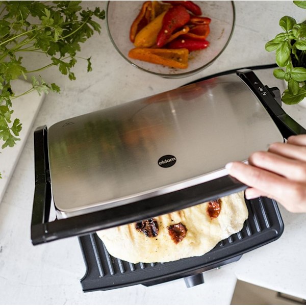 Kontaktigrilli GK150 FLAAT ELDOM panini 2000W