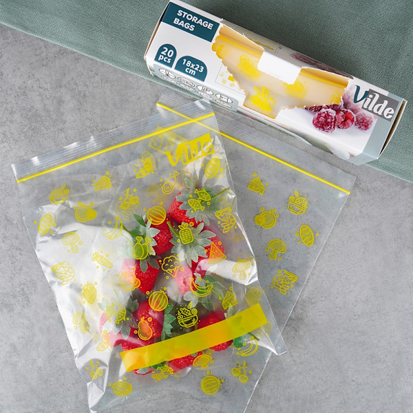 Mad ziplock poser 18x23 cm 20 stk.