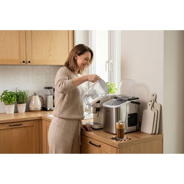 Ismaskine 1,1 l, 12 kg/24 timer – Kompakt, hurtig, effektiv