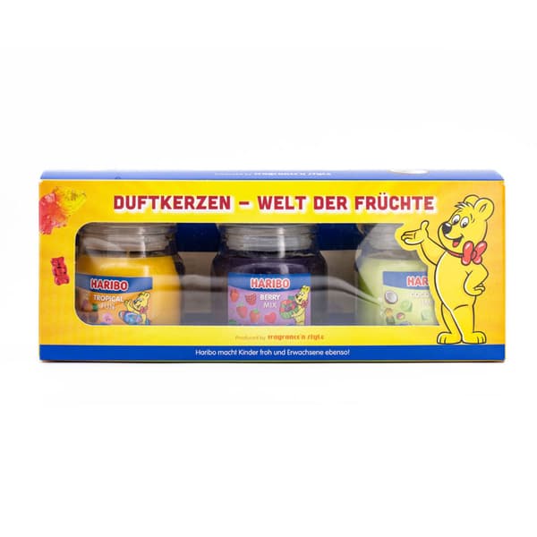 Doftljuspresentset – 3 doftljus i glasburkar
