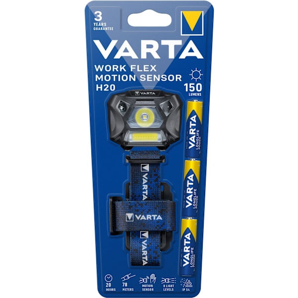Work Flex Motion Sensor H20 Otsavalo IP54 150 lm