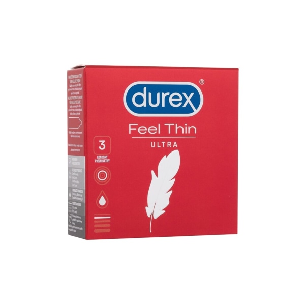 Durex - Feel Thin Ultra - For Men, 3 pc