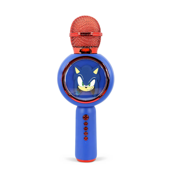SONIC the Hedgehog Karaoke Mic PopSing LEDillä