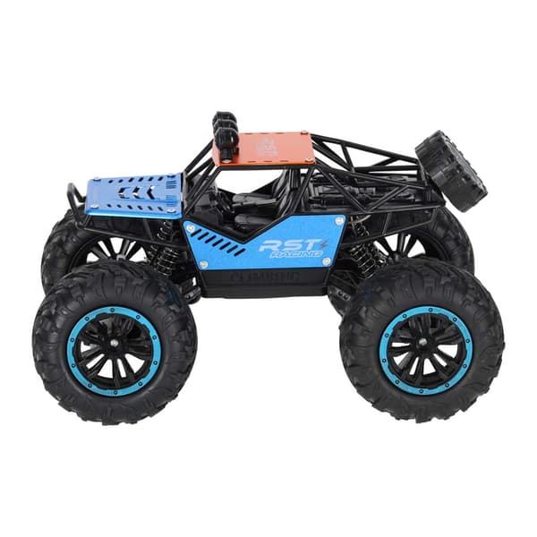 RC-maastoauto 2,4 GHz, LED-valot, USB-ladattava