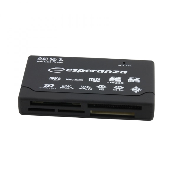 Esperanza Allt-i-ett USB 2.0-kortläsare