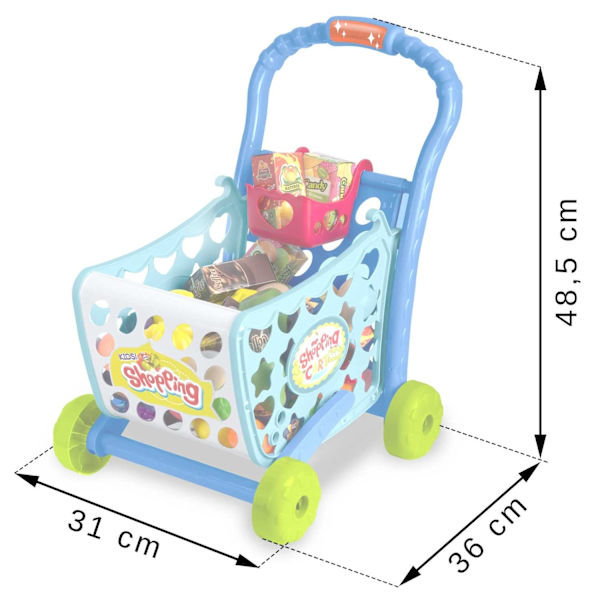 Ricokids blå indkøbskurv 773400