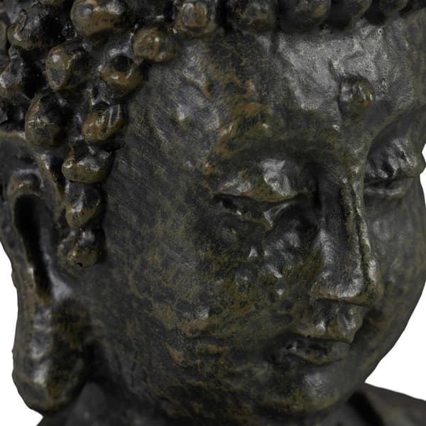 Siddende Buddha figur 18 cm
