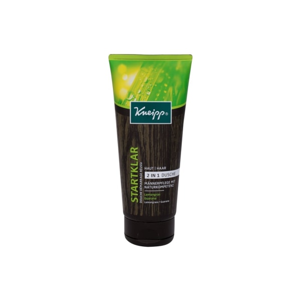 Kneipp - Men Ready to Go 2 in 1 Body Wash Lemongrass & Guarana - For Men, 200 ml