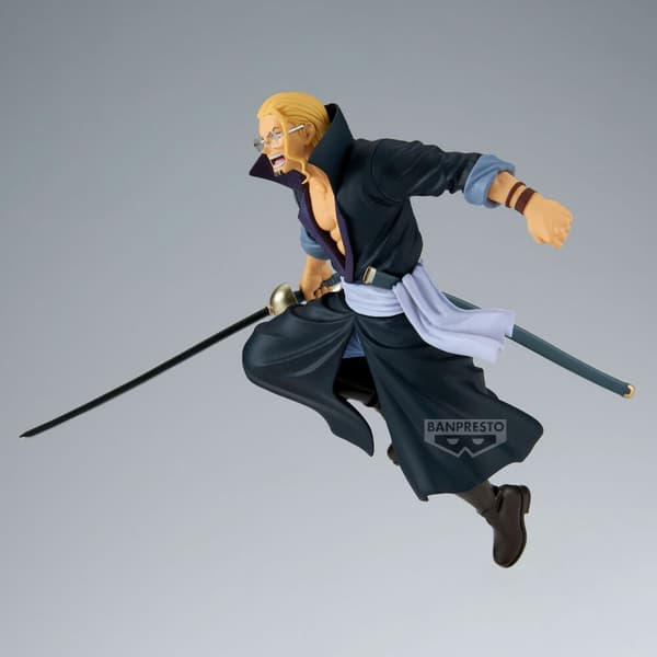 One Piece Silvers Rayleight Battle Record -figuuri 16cm