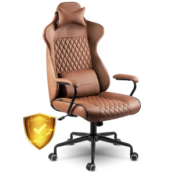 Ergonominen työtuoli Sofotel Werona - ruskea - malli 2582