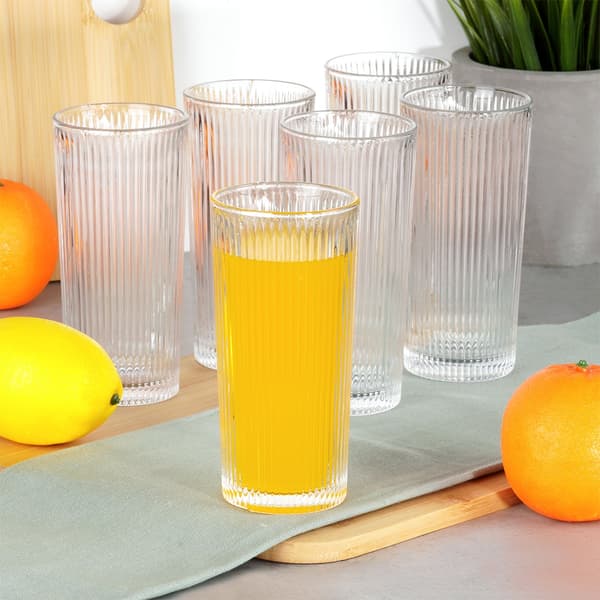 Set med 6 glas, 320 ml kapacitet