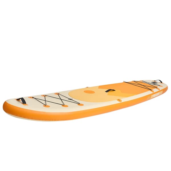Oppusteligt paddleboard med sæde, 3,23 m, tilbehørssæt