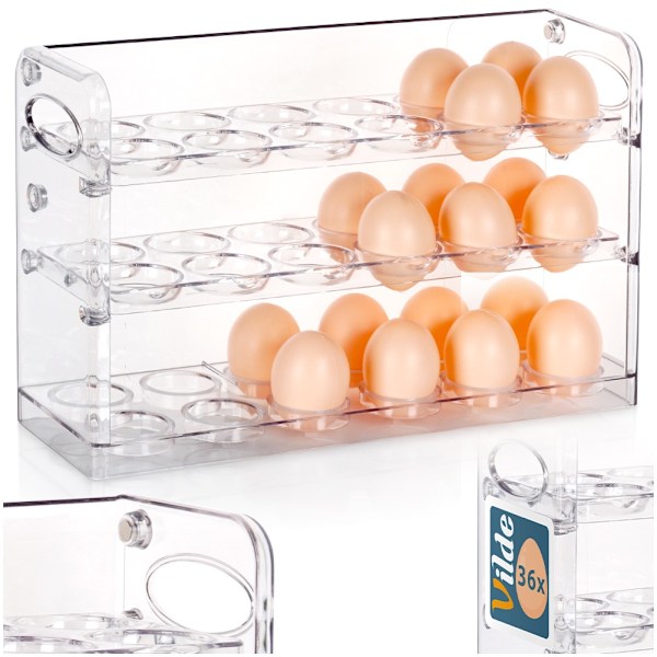 Äggbehållare för 36 ägg