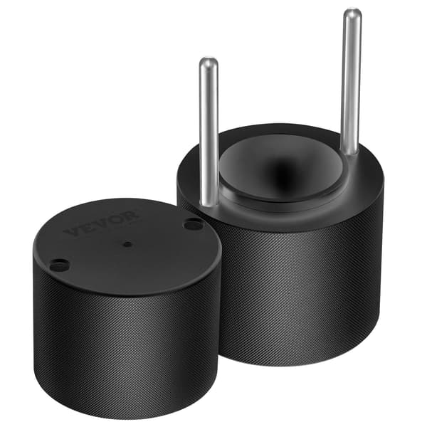 Isballpresse-sæt, 60 mm iskugle, flyaluminium, sort
