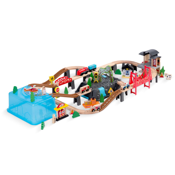 Bytog i træ 100 stk RK-879 Ricokids