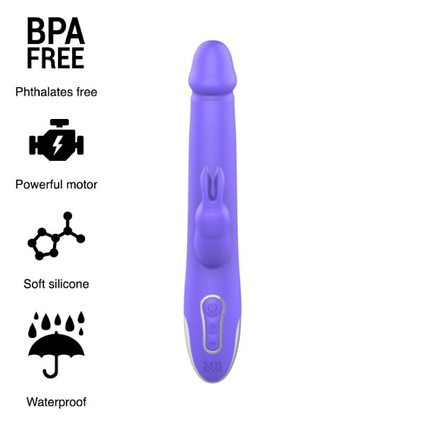 Mr Boss - Arturo Vibrator & Rotator kompatibel med Watchme Wireless Technology