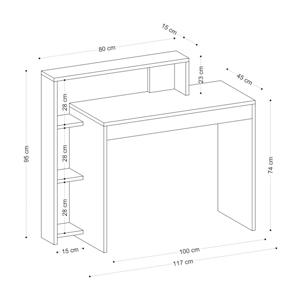 Studiebord Trella