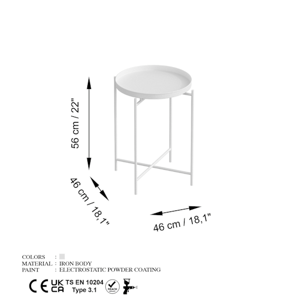 Soffbord Shb-007-B